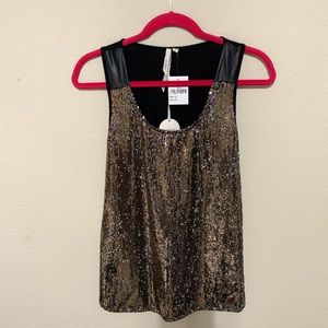 Gorgeous Black and gold tank! BNWT!